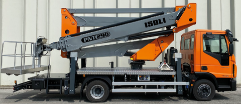 Truck Mounted Boom 29M Isoli 290 - Ready for Hire from 1st September 2024